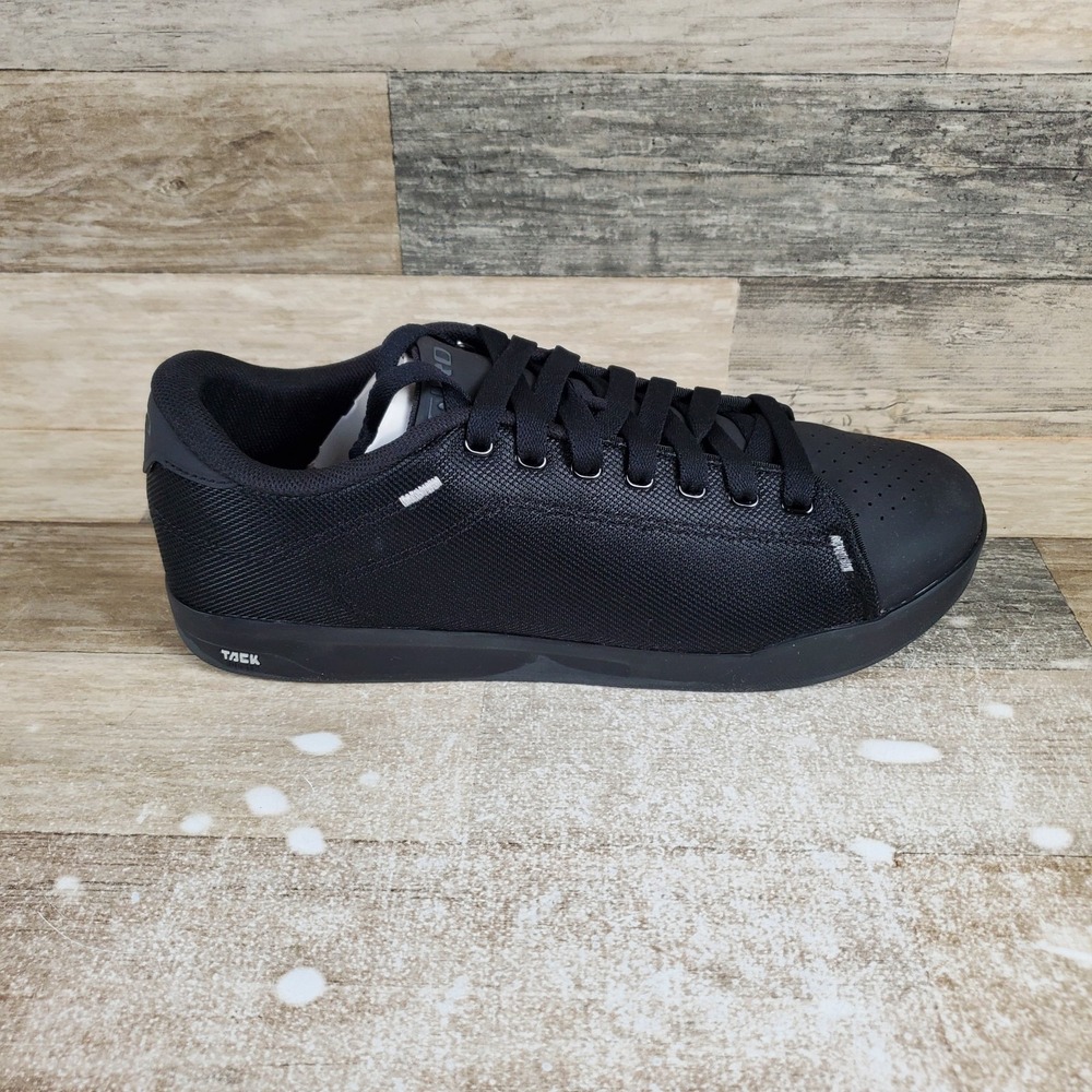 Giro Deed Mens Cycling Shoes Sz 12 Black Lace-Up Low Top Round Toe